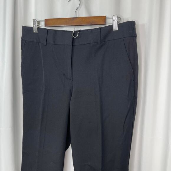 Talbots slacks pants trousers women's 10 black Chinos THE NEWPORT PANT - Picture 2 of 16